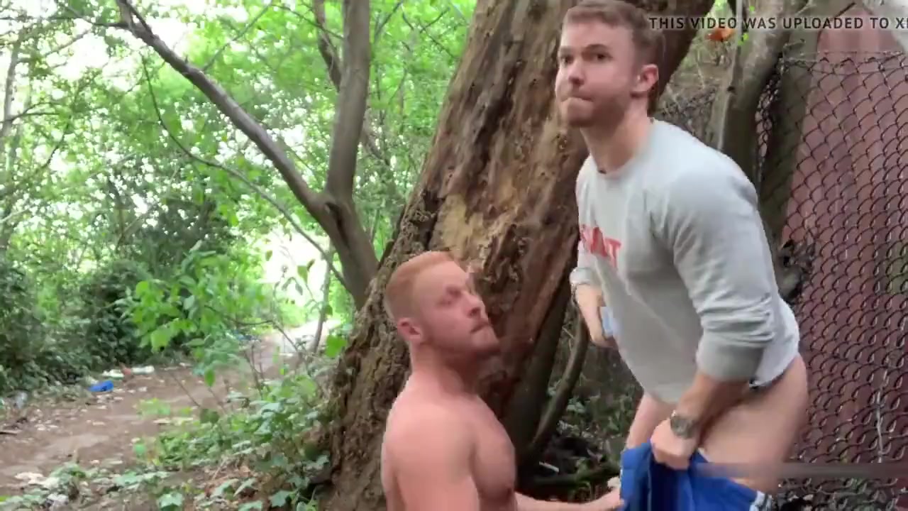 In the woods gay porn