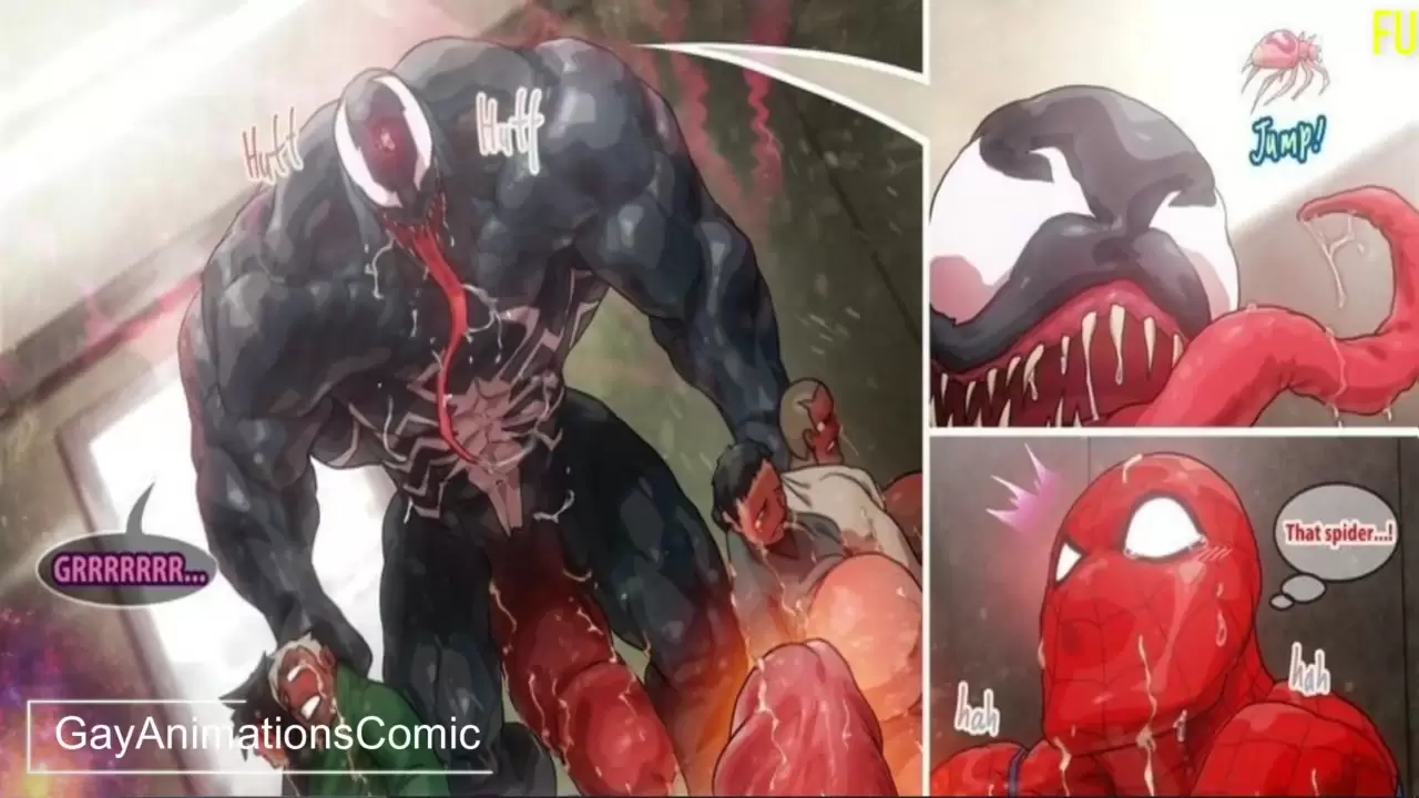 1280px x 720px - Toon - Queer Animation - Homo Cartoon Animated Comic - Spiderman & Venom at  Gay0Day