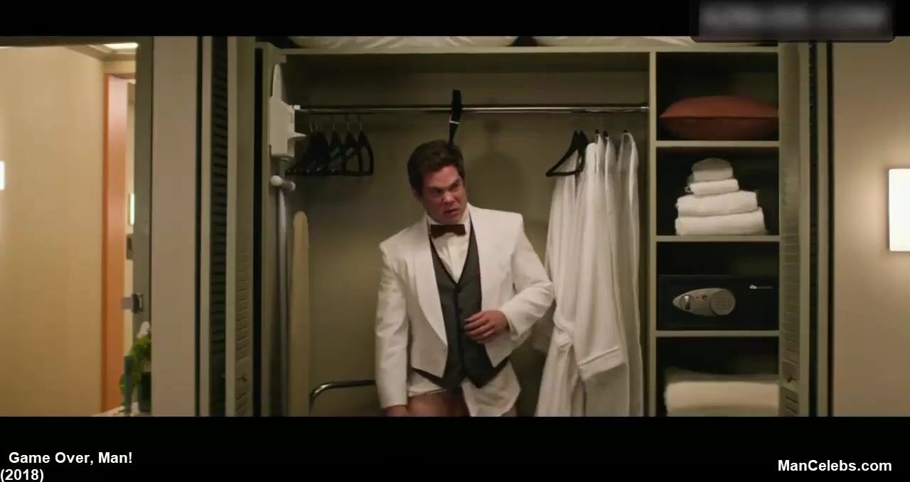 Celebrity Actor Adam DeVine dong bare video scene watch online