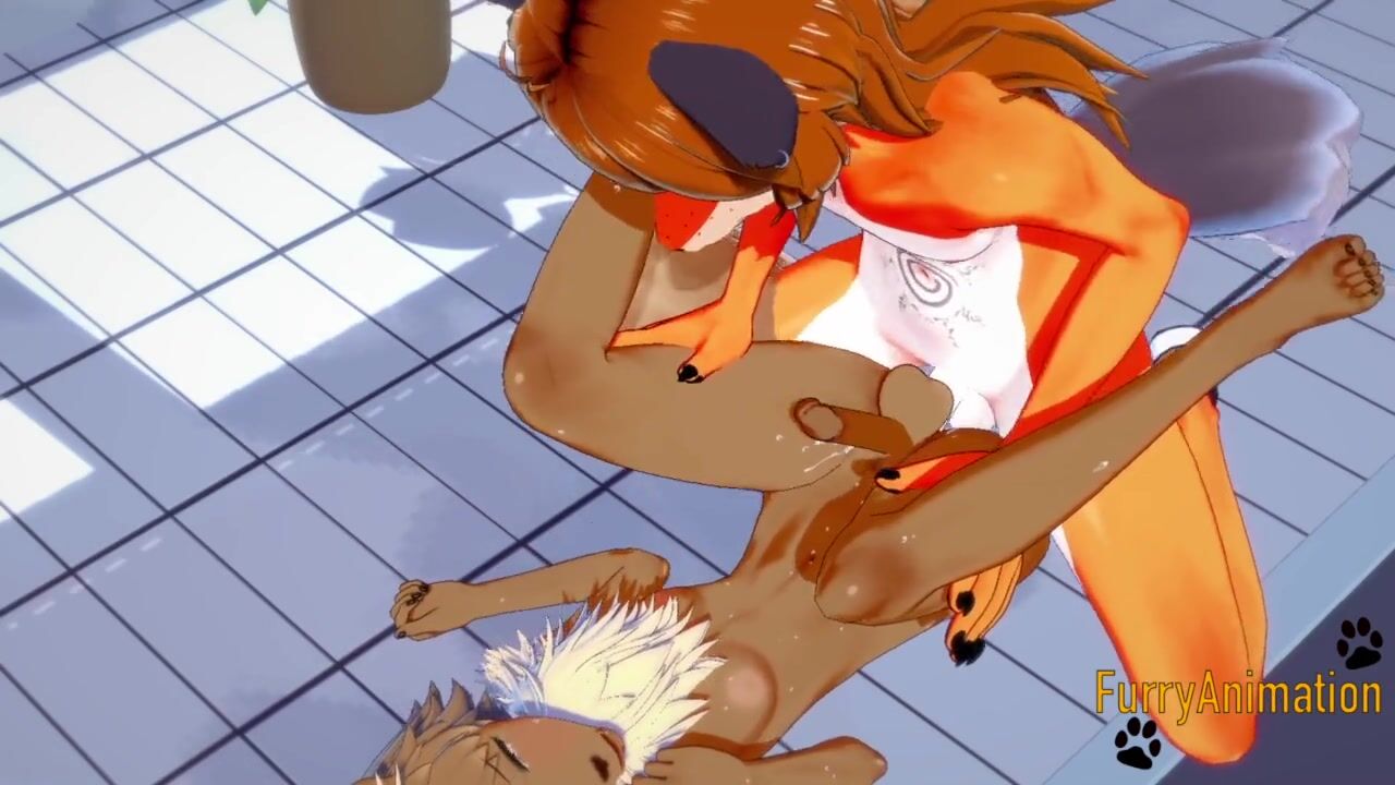 Pokemon Eevee Sex - Pokemon Yaoi - Eevee & Fox Sex in a Pool watch online