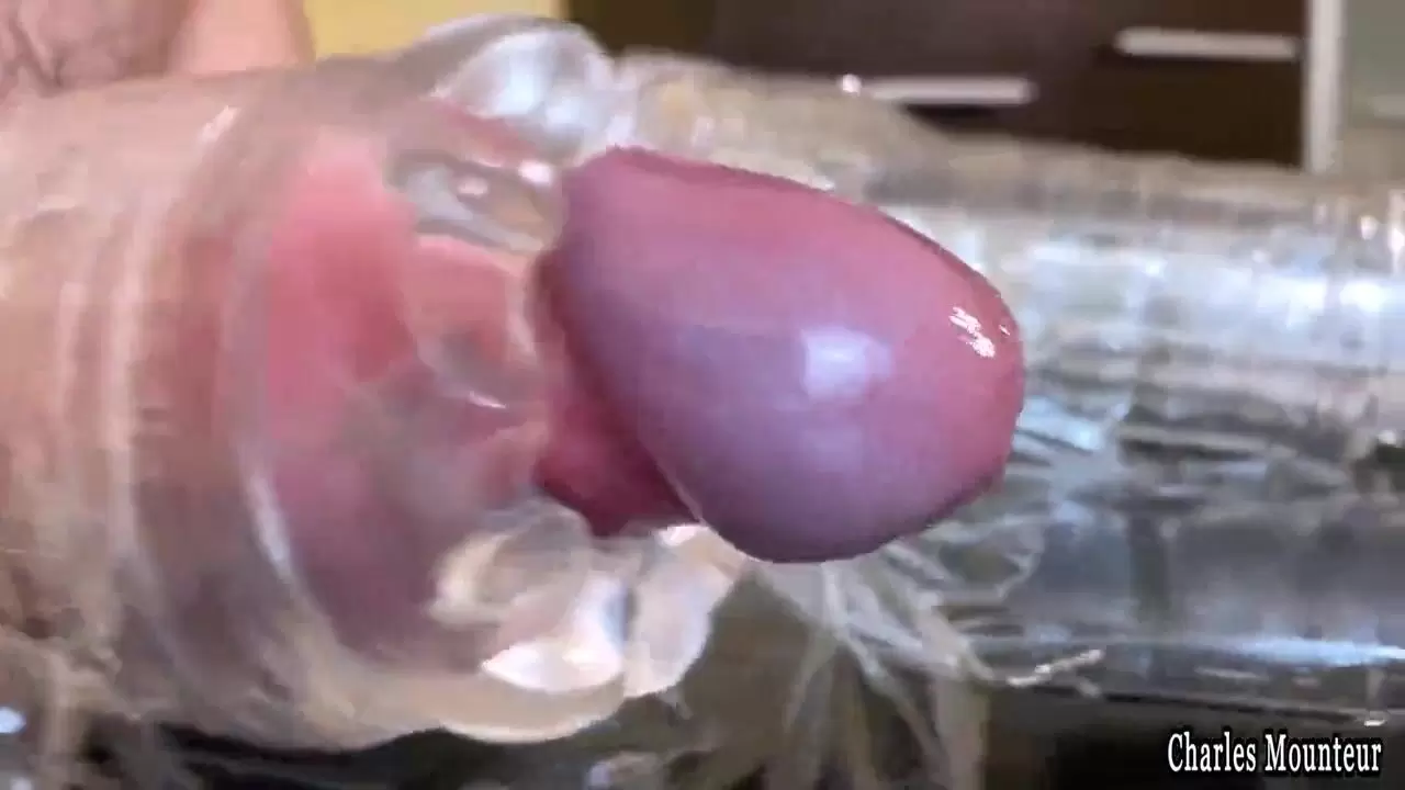 Amateur Guy Moaning While Fucking Fleshlights - Huge Cum Load