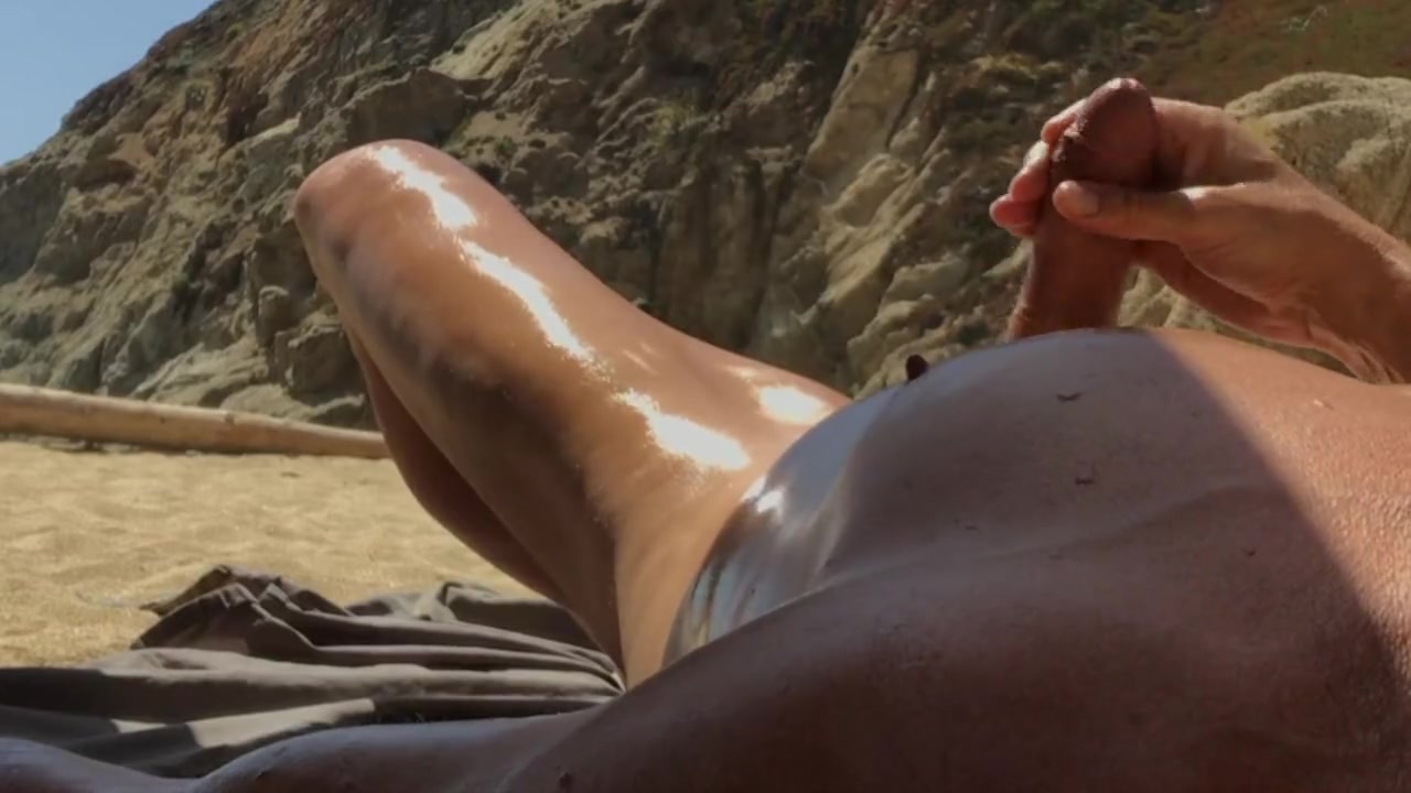 Stranger Fingers my Tan Ass on Public Nude Beach while Voyeurs Watch photo