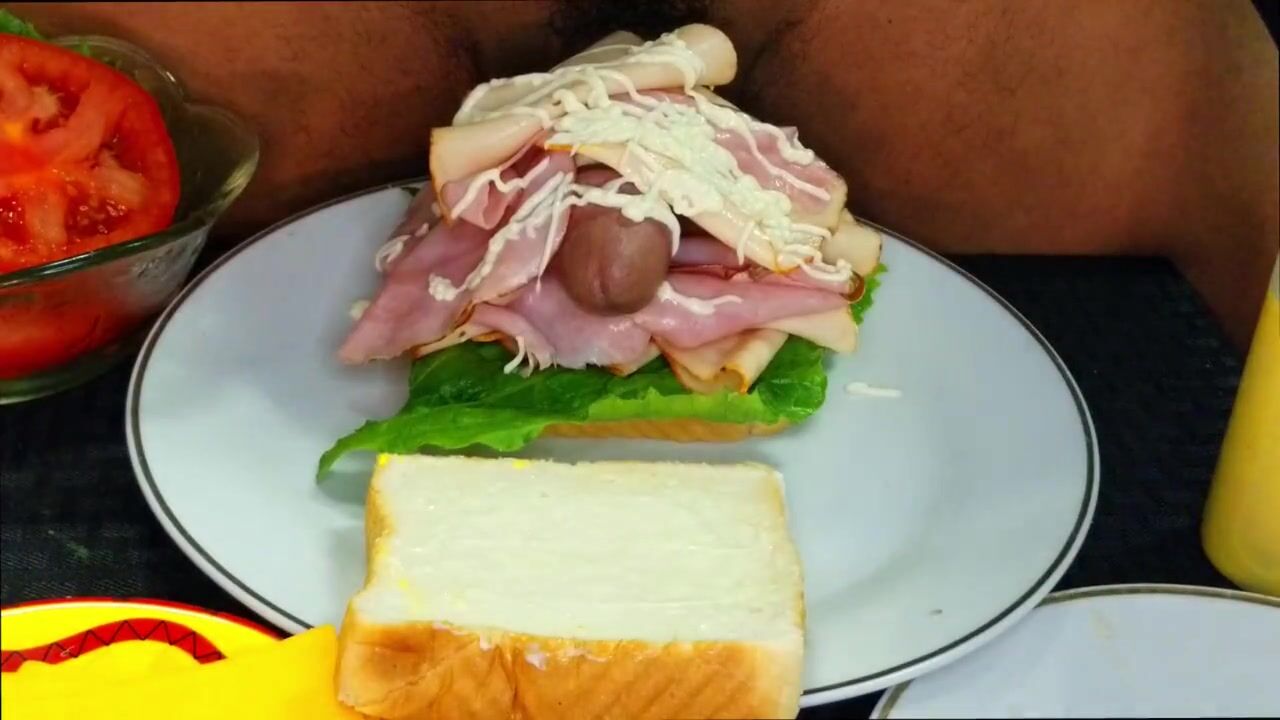 Cock Meat Sanwich