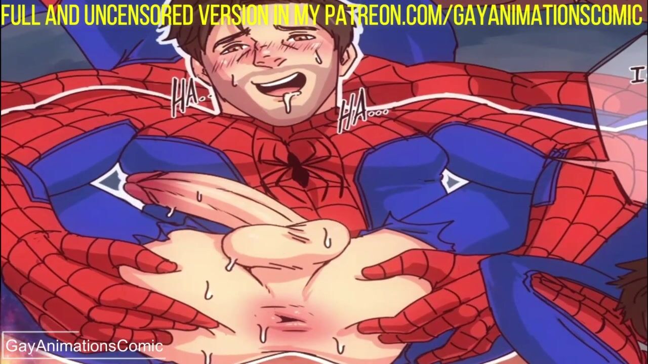 Человек-паук -yaoi Hentai Gay Cartoon 2021 - Анимационный мультфильм  смотреть онлайн