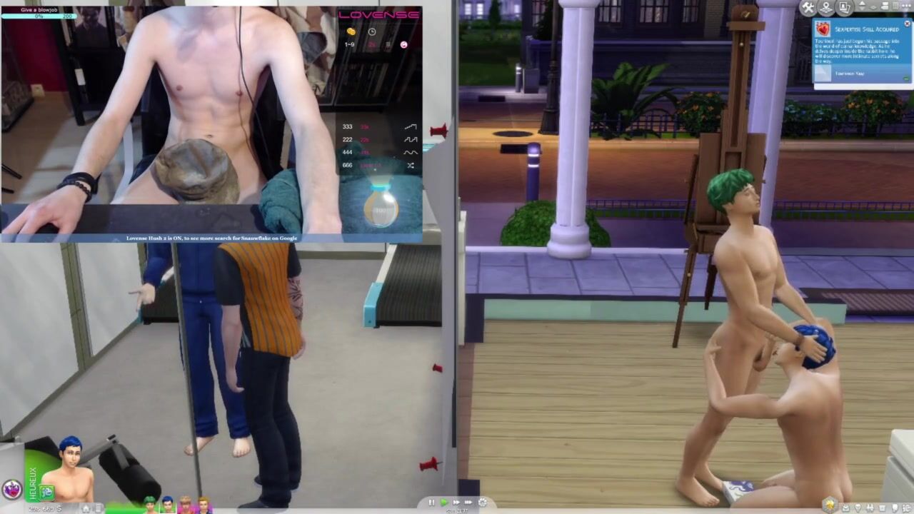 Marpeet Hot Sex Com - Sims 4 - my Hero Academia - Sex Scene between Deku x Tenya - Streamer Faps  - Video Game / Hentai watch online