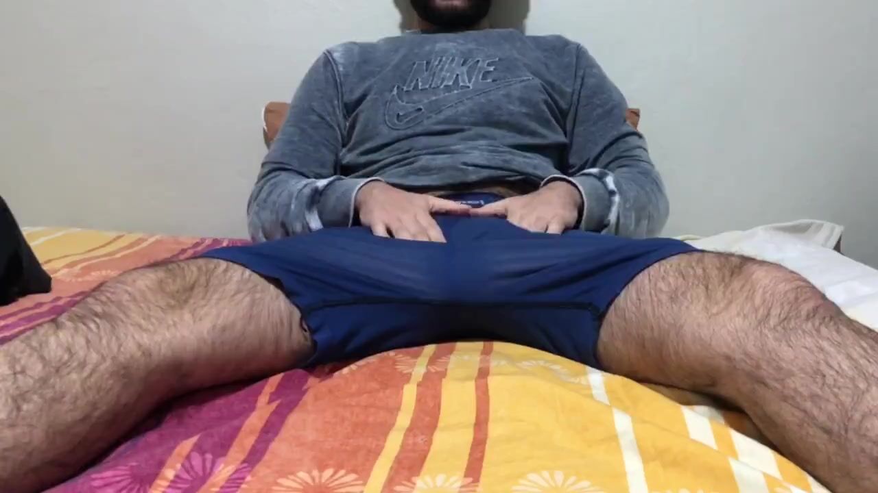 Sexy Hairy Man Bulge Dick Ball Slip Boxer Massage And Feet ASMR Watch Online