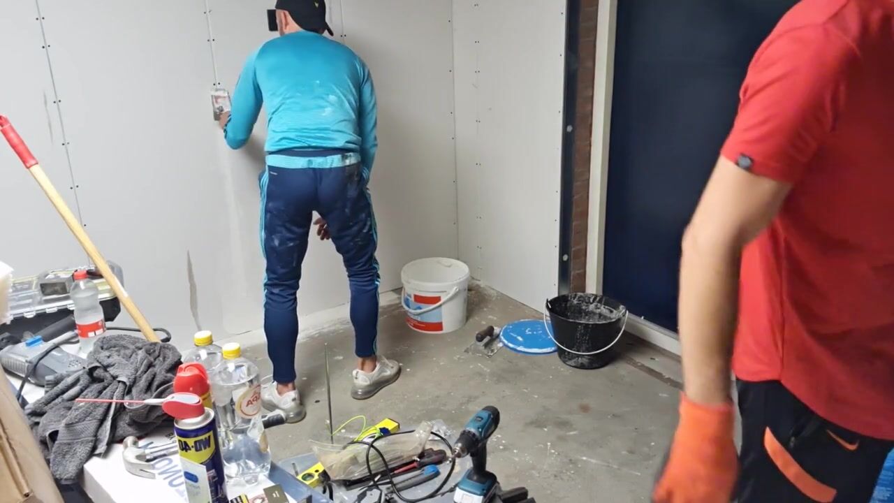 Finally Fucked my co Worker Bareback during Construction Work watch online