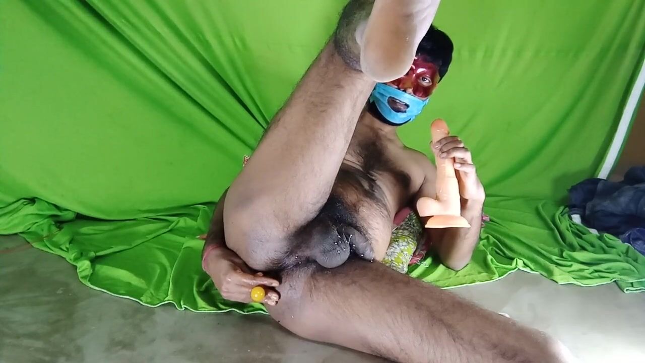 Gay Boy Tried First Time Double Dildo on His Ass watch online