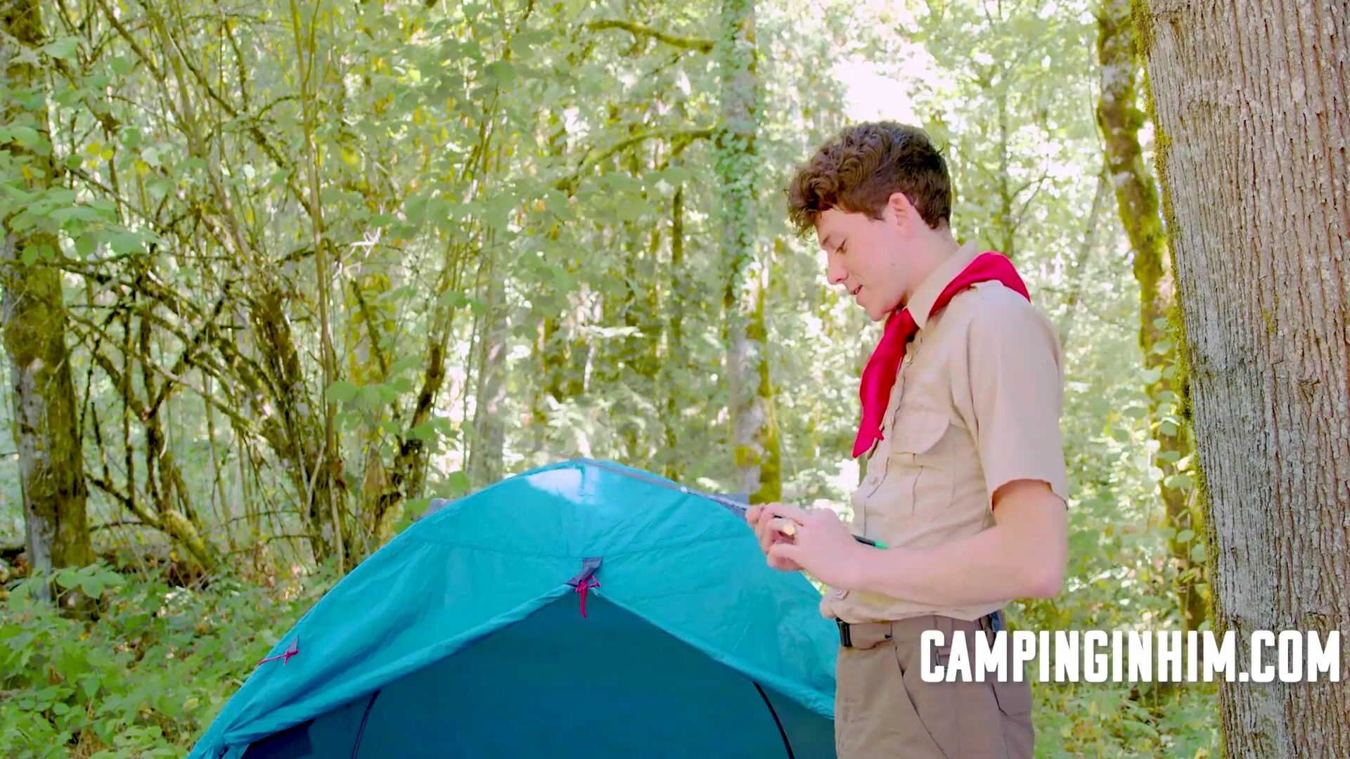 Teen Scout Fixes Twinks Tent watch online