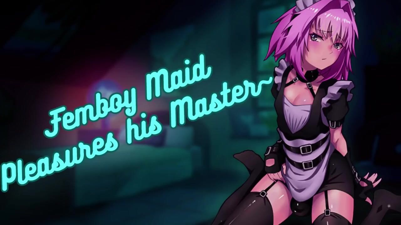 ASMR] Femboy Maid Plays With Himself in Front of Master__ Moaning _ Intense  _ NSFW _ Kissing _ Lewd watch online