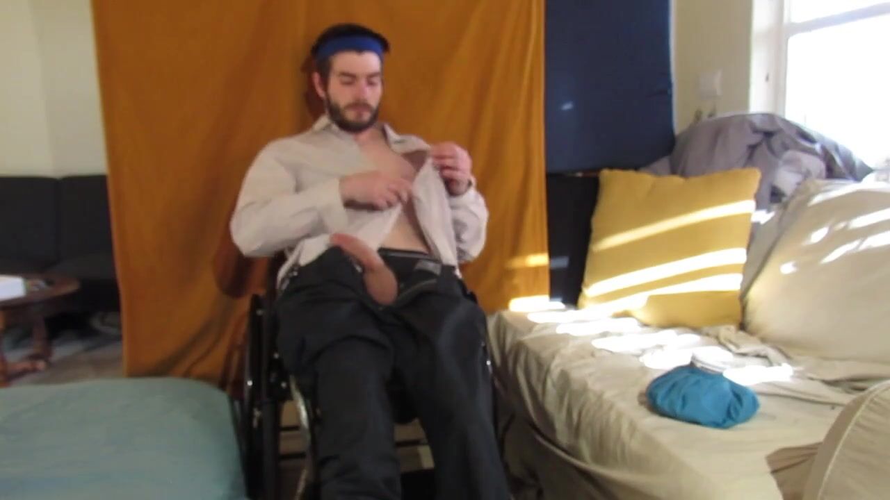 Wheelchair Dick Swinging out watch online image picture pic