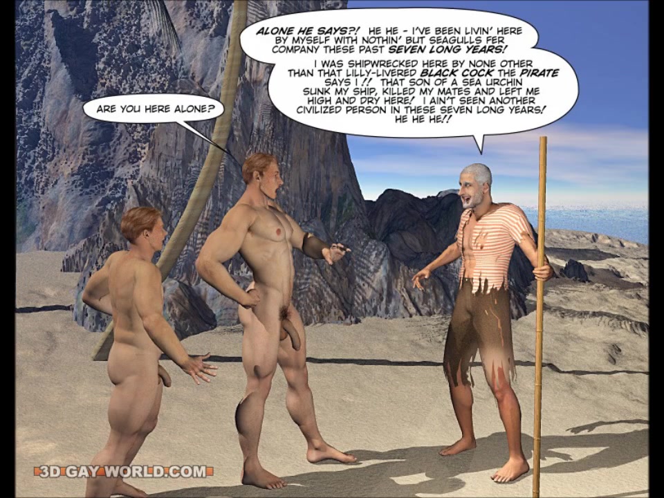 960px x 720px - New Adventures of Cabin Boy 3D Gay Cartoon Animated Comics at Gay0Day